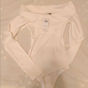 Abercrombie off shoulder bodysuit